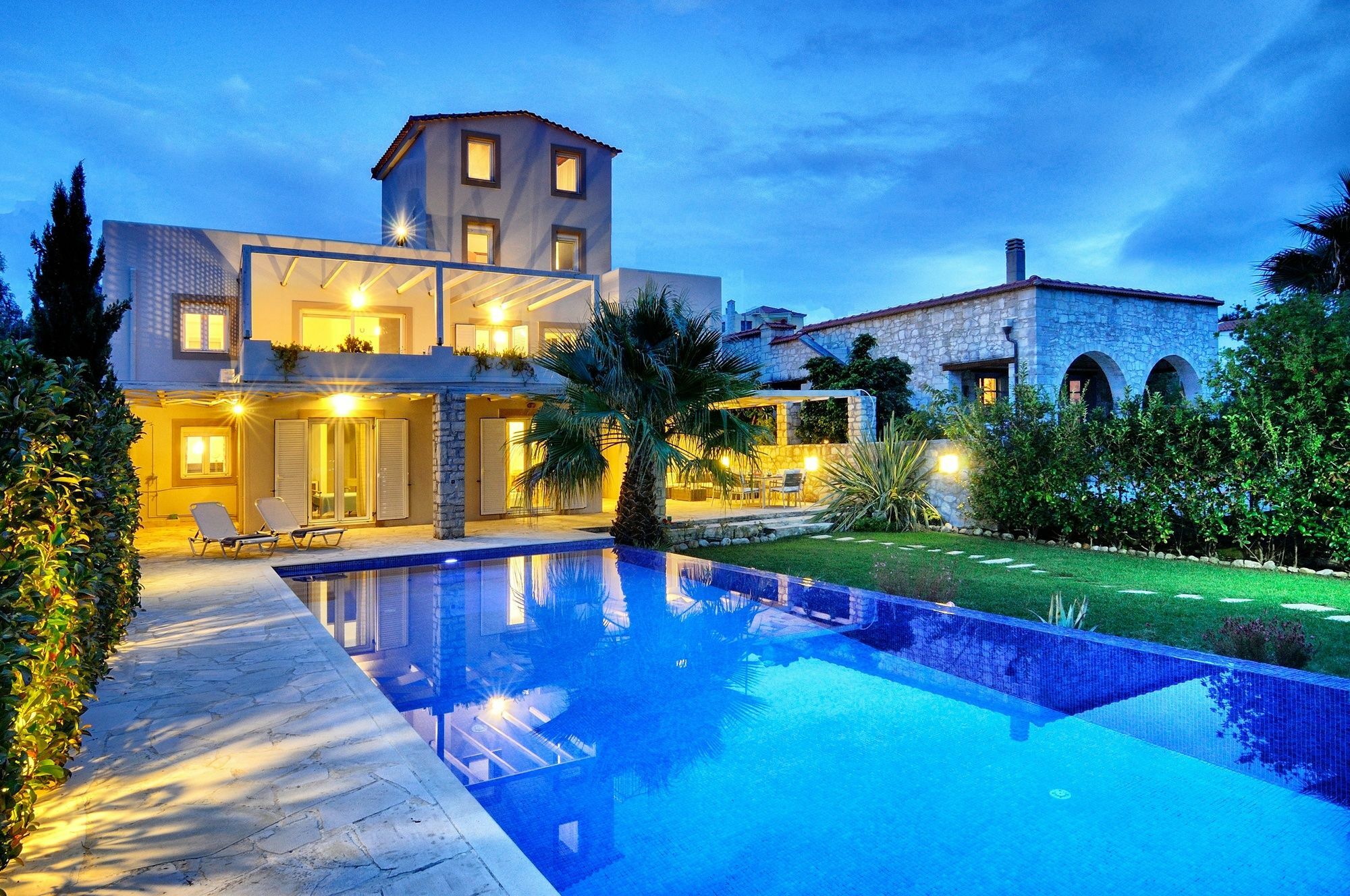 耶奥伊乌波利斯Cretan Mansion With Heated Swimming Pool别墅 外观 照片